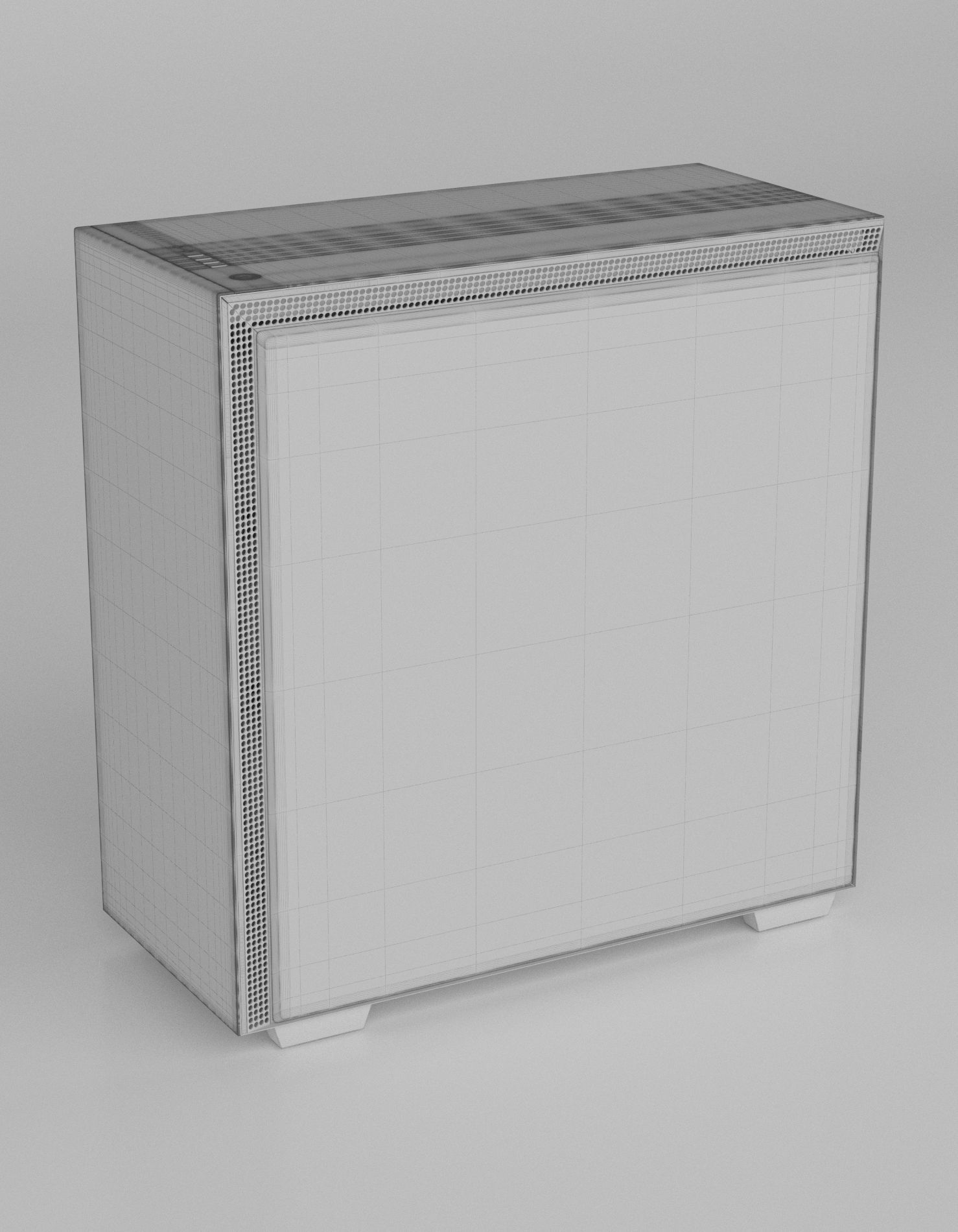 NZXT H700 i PC desktop  3D model_7