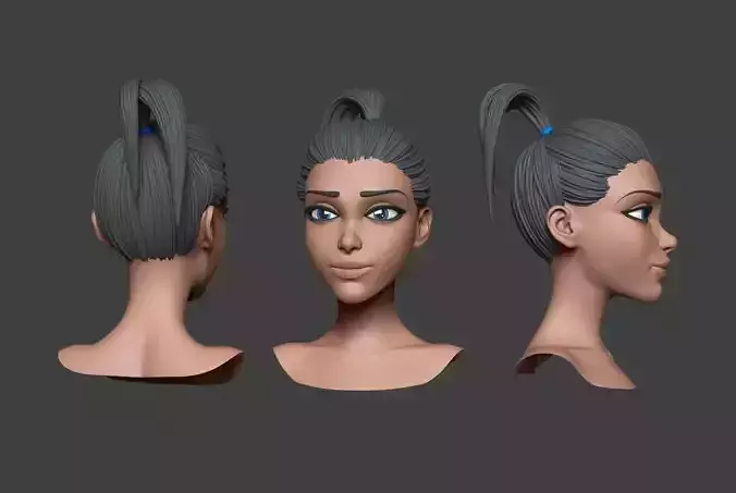 Stylized Bust