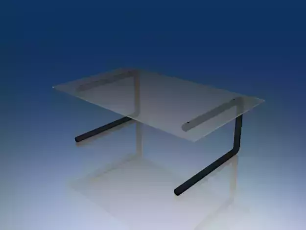 Glass Desk