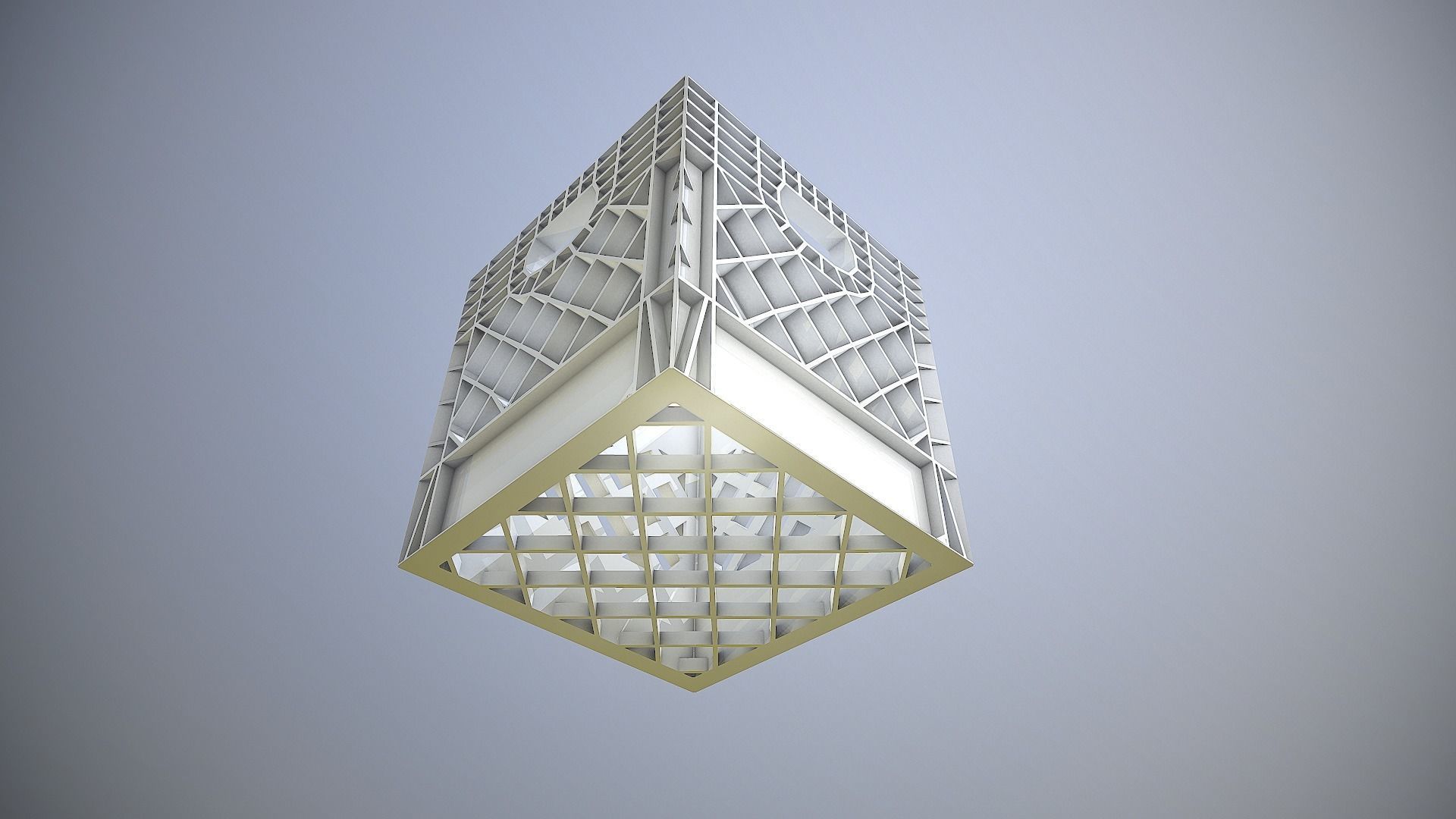 Milk Crate - 4K PBR Game Ready Low-poly 3D model_5