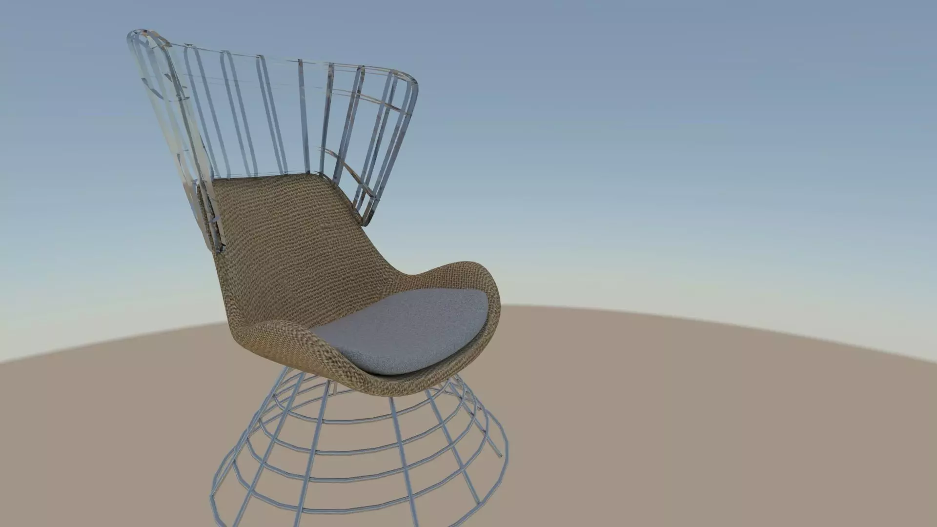 frame chair Free 3D model