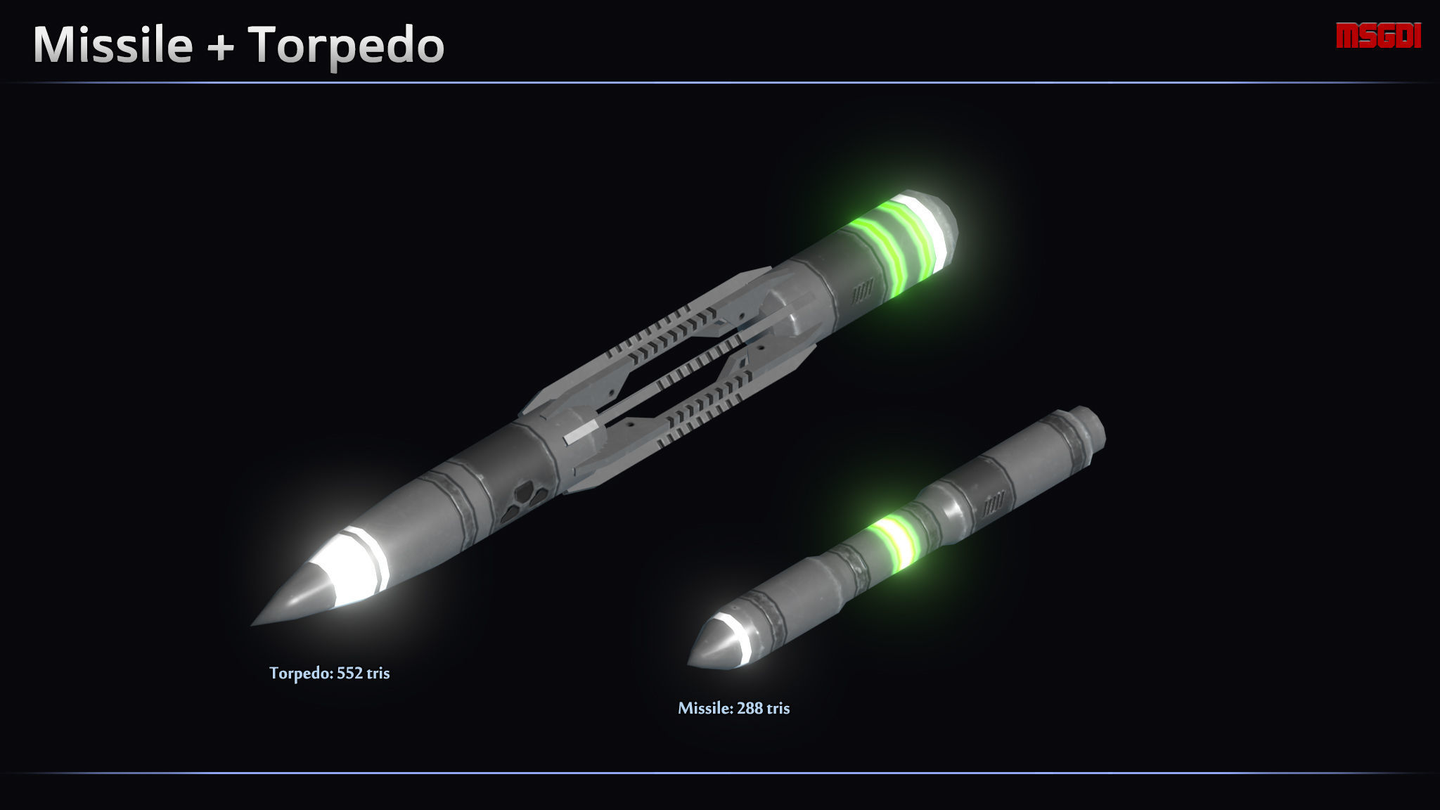 Spaceship Enkar Republic Frigate Menhars Low-poly 3D model_2