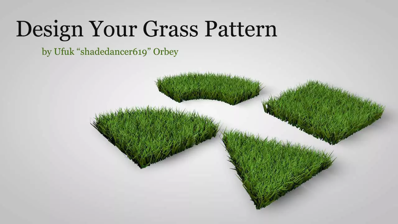 Grass Patterns 3D model_0