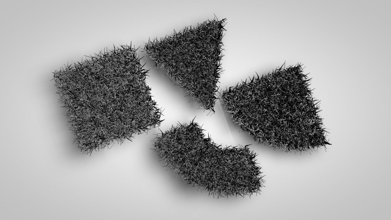 Grass Patterns 3D model_9