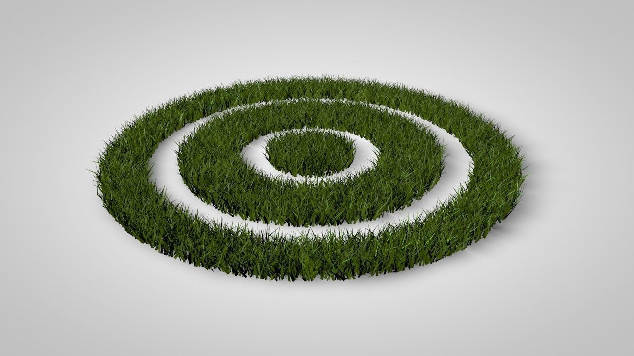 Grass Patterns 3D model_5