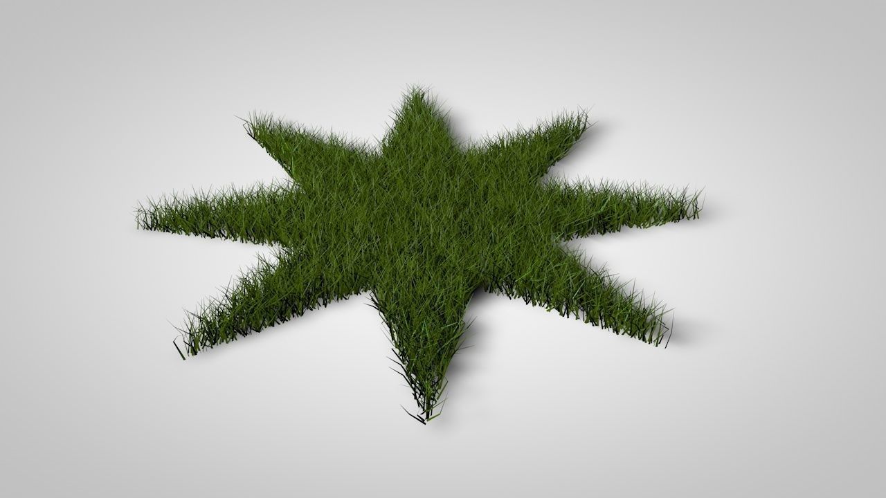 Grass Patterns 3D model_7