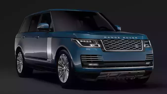 Range Rover Autobiography LWB L405 2018 3D model