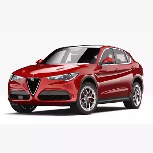 Alfa Romeo Stelvio 2018 3D model