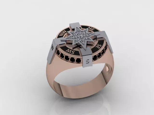 Man ring 3D print model