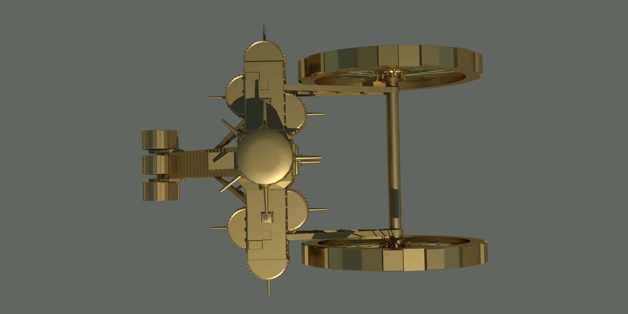 Tzar Tank 3D model_4