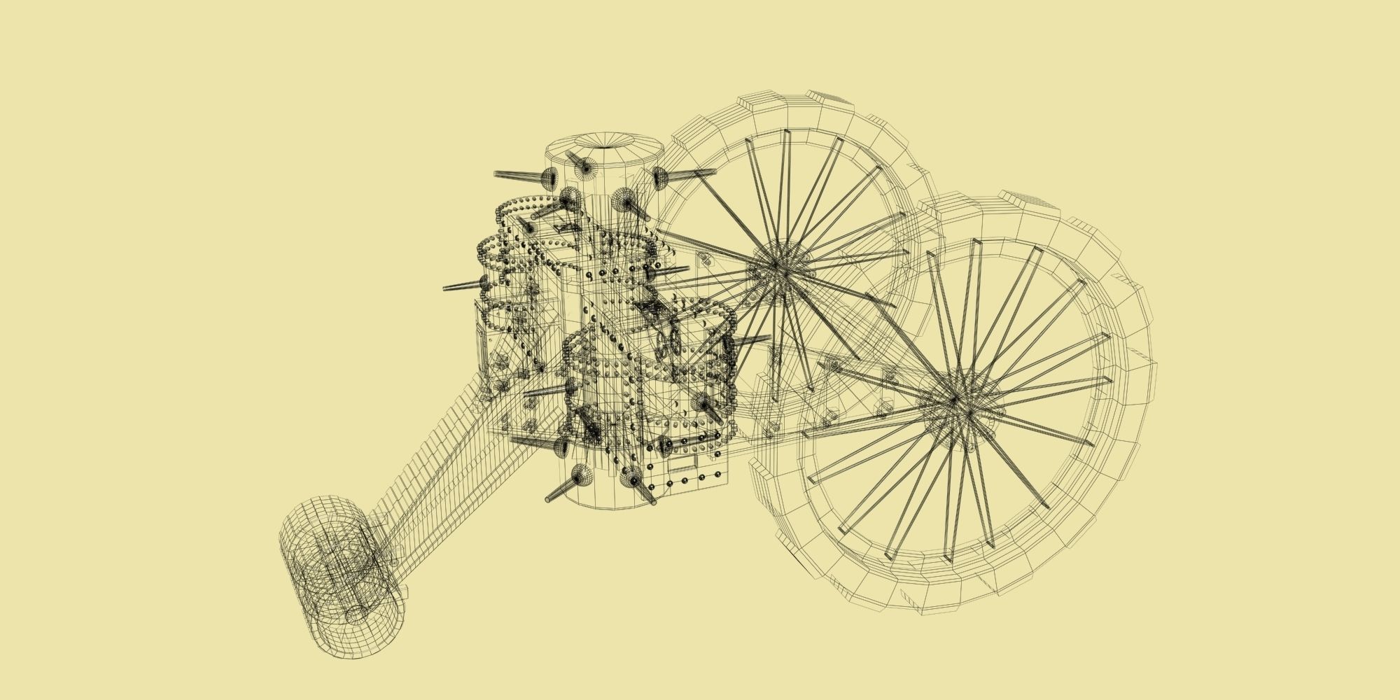 Tzar Tank 3D model_5