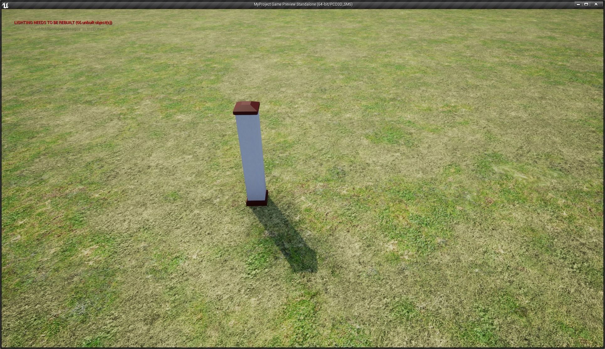 Modular Wall and Gate Low-poly 3D model_8