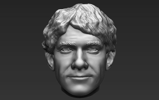 Bilbo Baggins Martin Freeman Hobbit standard version only mesh 3D model
