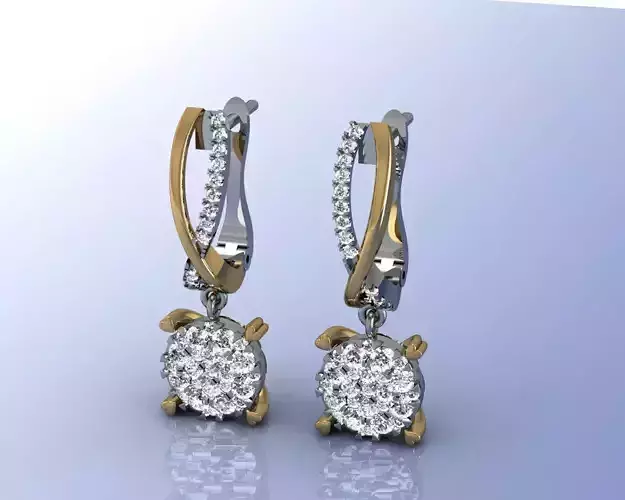 Diamond Earring