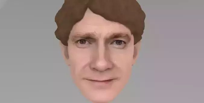 Bilbo Baggins Martin Freeman Hobbit 3D model