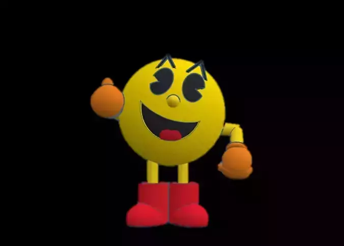 Pac Man 3D print model