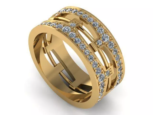 Ring T00755 3D print model_0