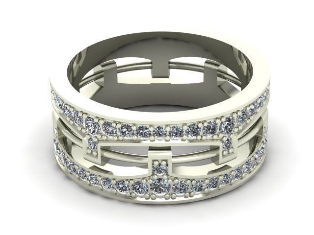 Ring T00755 3D print model_1