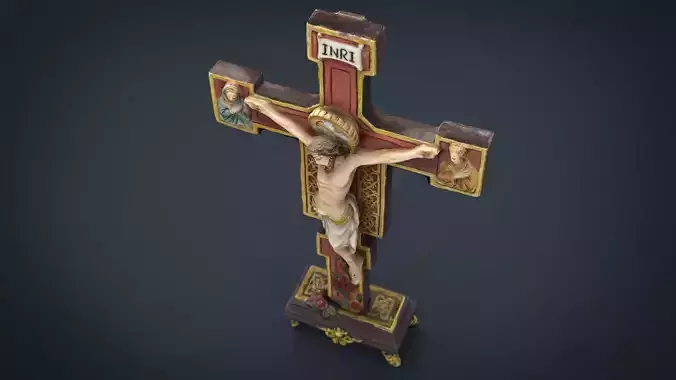 Crucifix jesus on cross