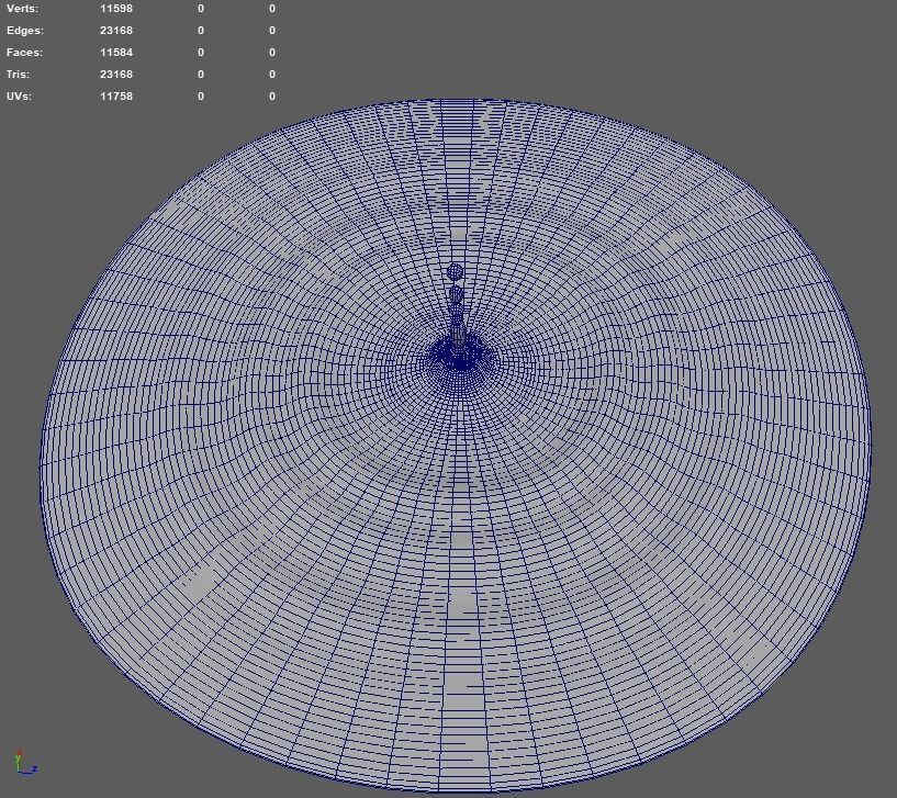 Drip water 3D model_3