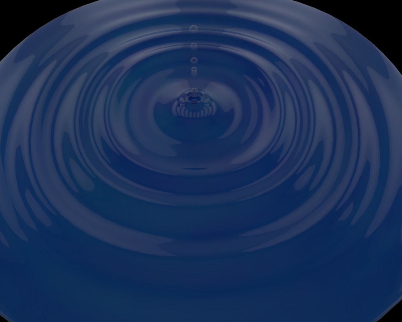 Drip water 3D model_1