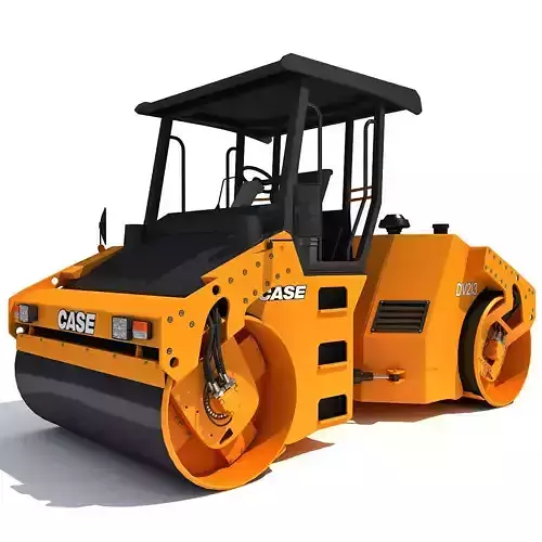 Road Compactor 3D model