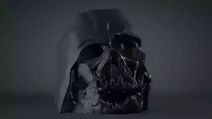 Darth Vader Melted Mask