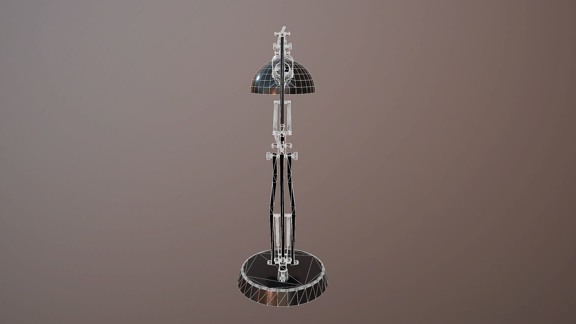 Desk Lamp - 4K PBR Game Ready Low-poly 3D model_7