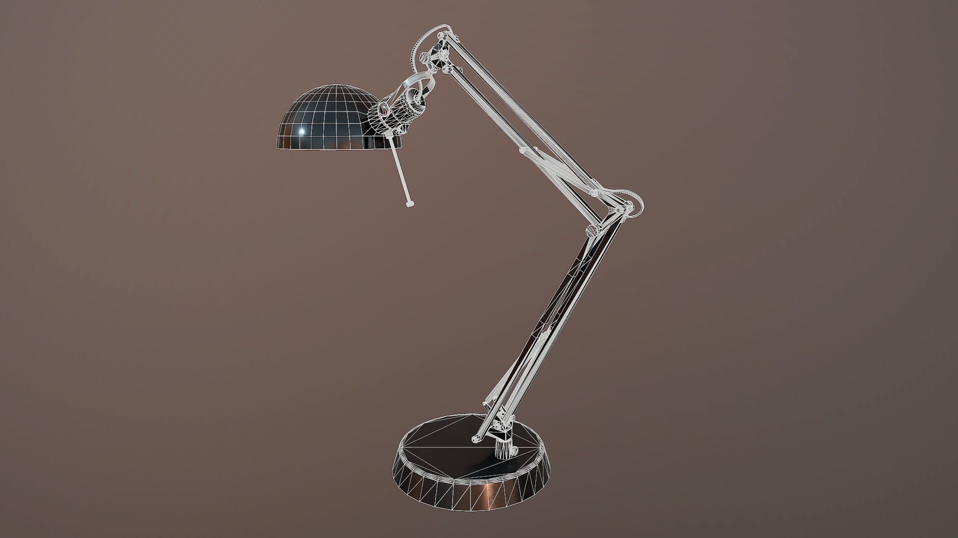 Desk Lamp - 4K PBR Game Ready Low-poly 3D model_4
