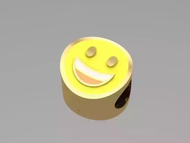 emoji charm ball 3D print model