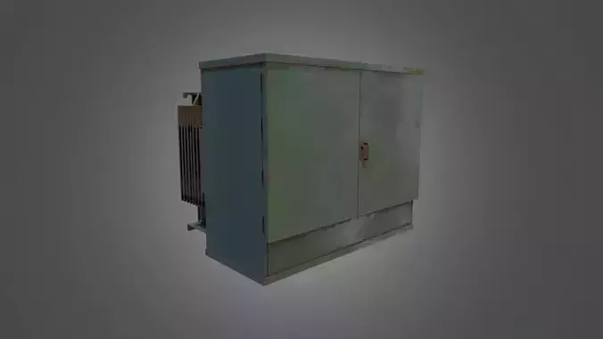 Large Electrical Box - 4K PBR Game Ready