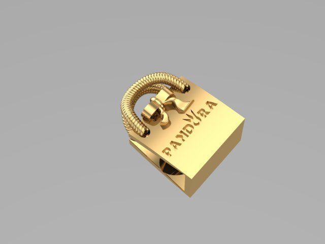 gift package charm ball  3D print model