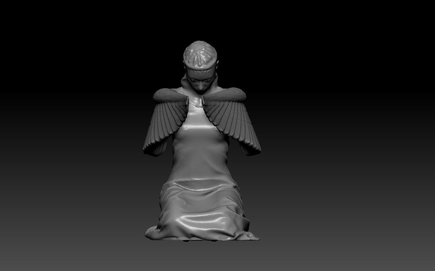 Ark of the covenant cherub 3D print model_1