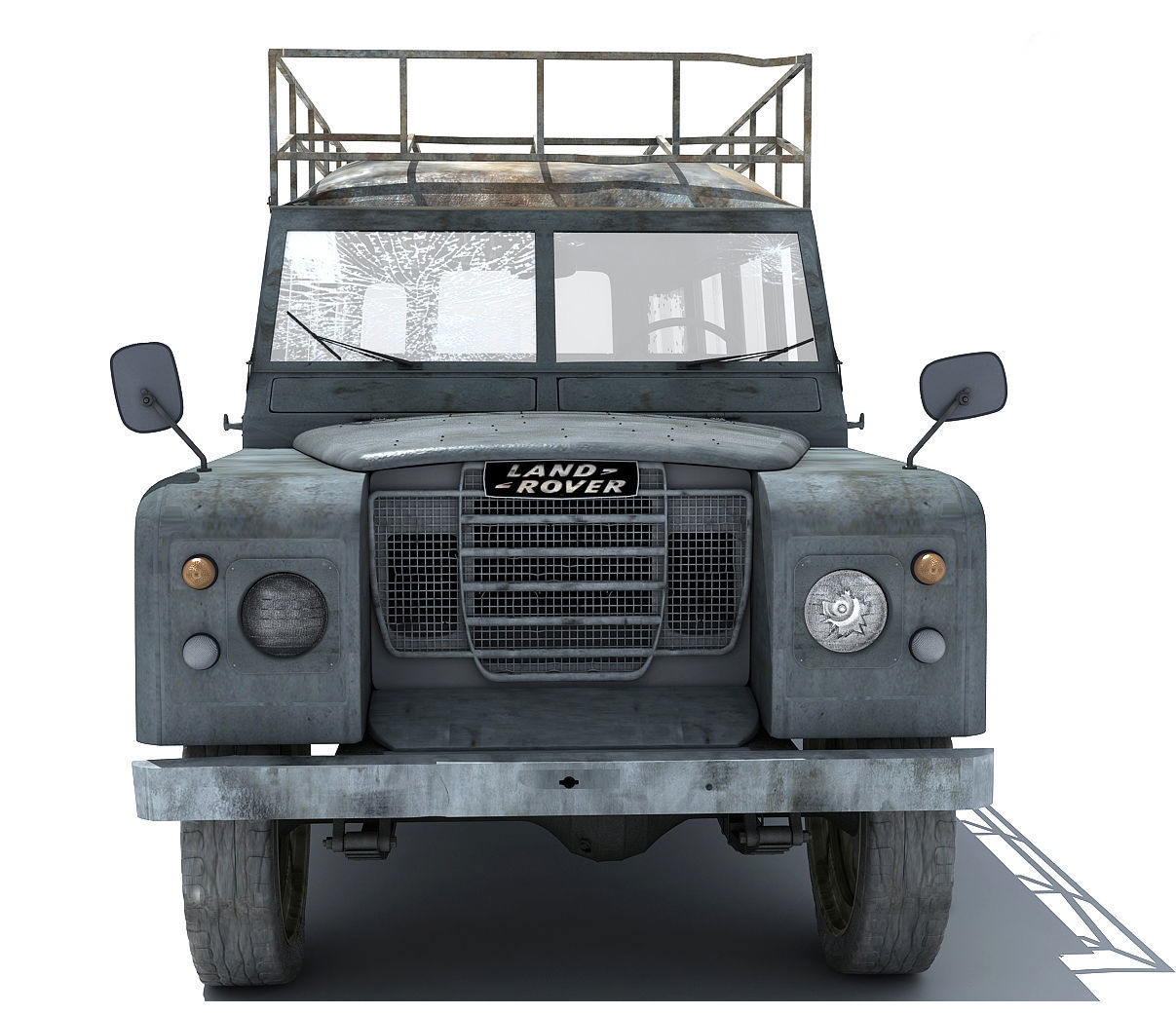 Old Landrover 3D model_1