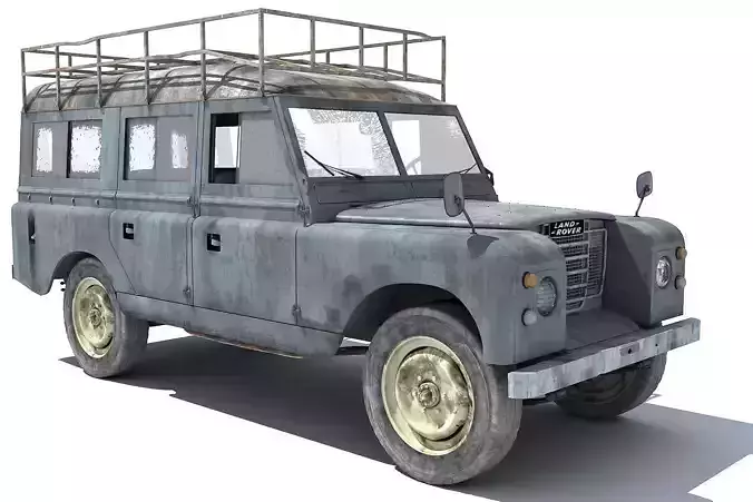 Old Landrover 3D model