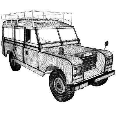 Old Landrover 3D model_18