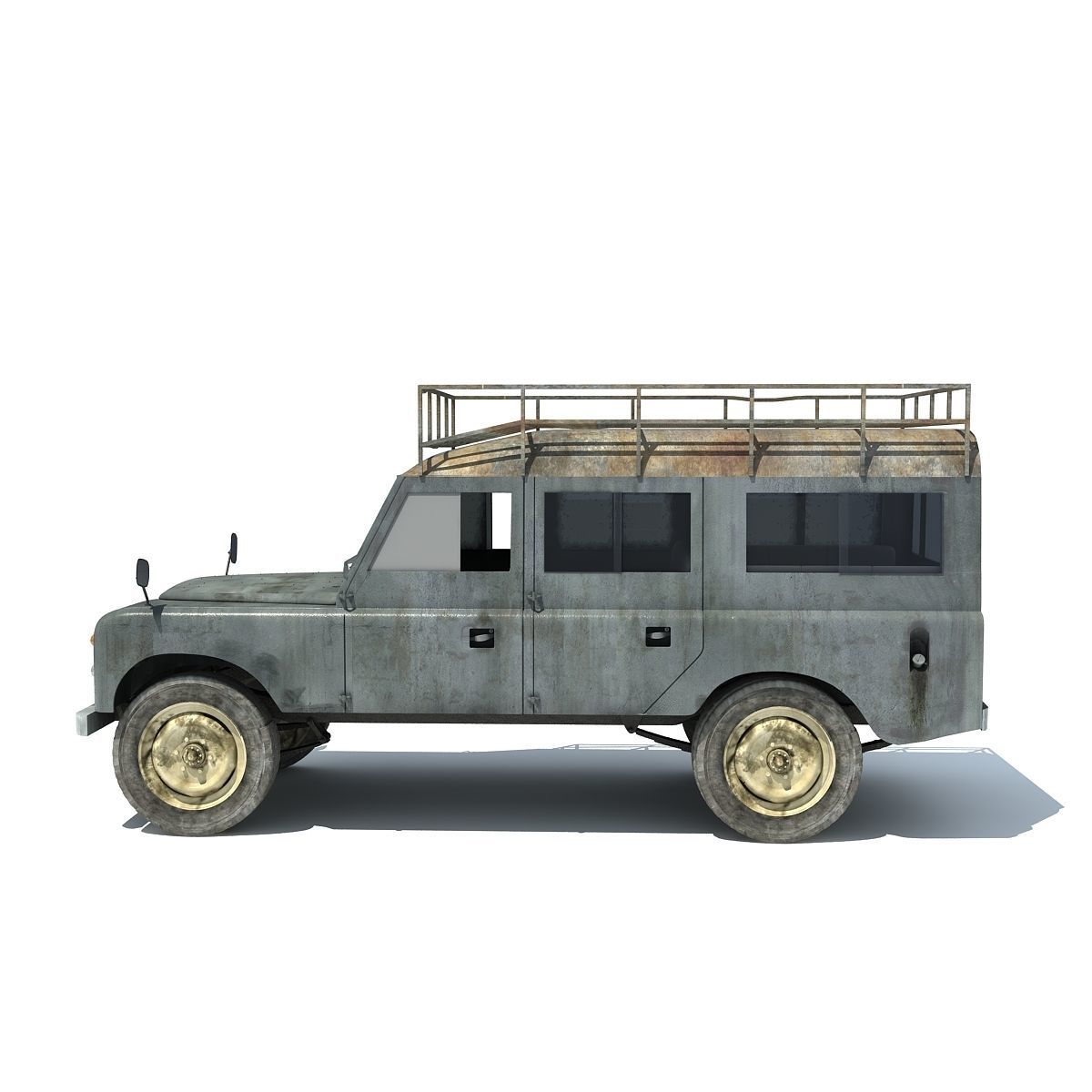Old Landrover 3D model_4