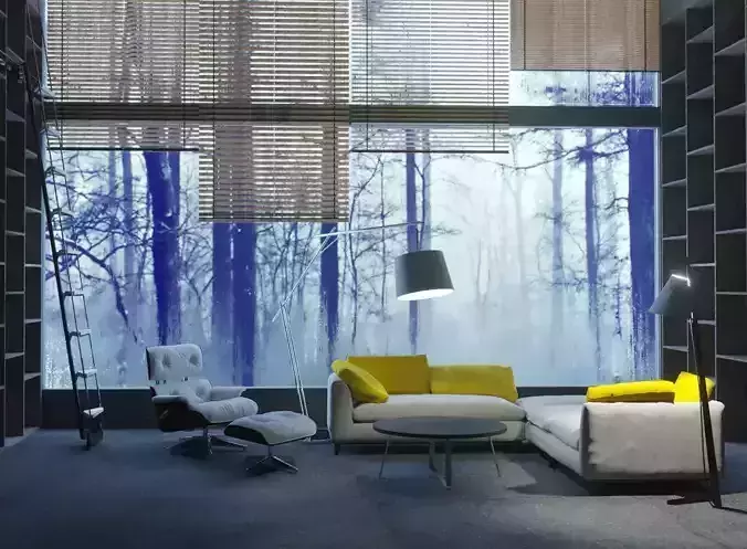 Forest living room