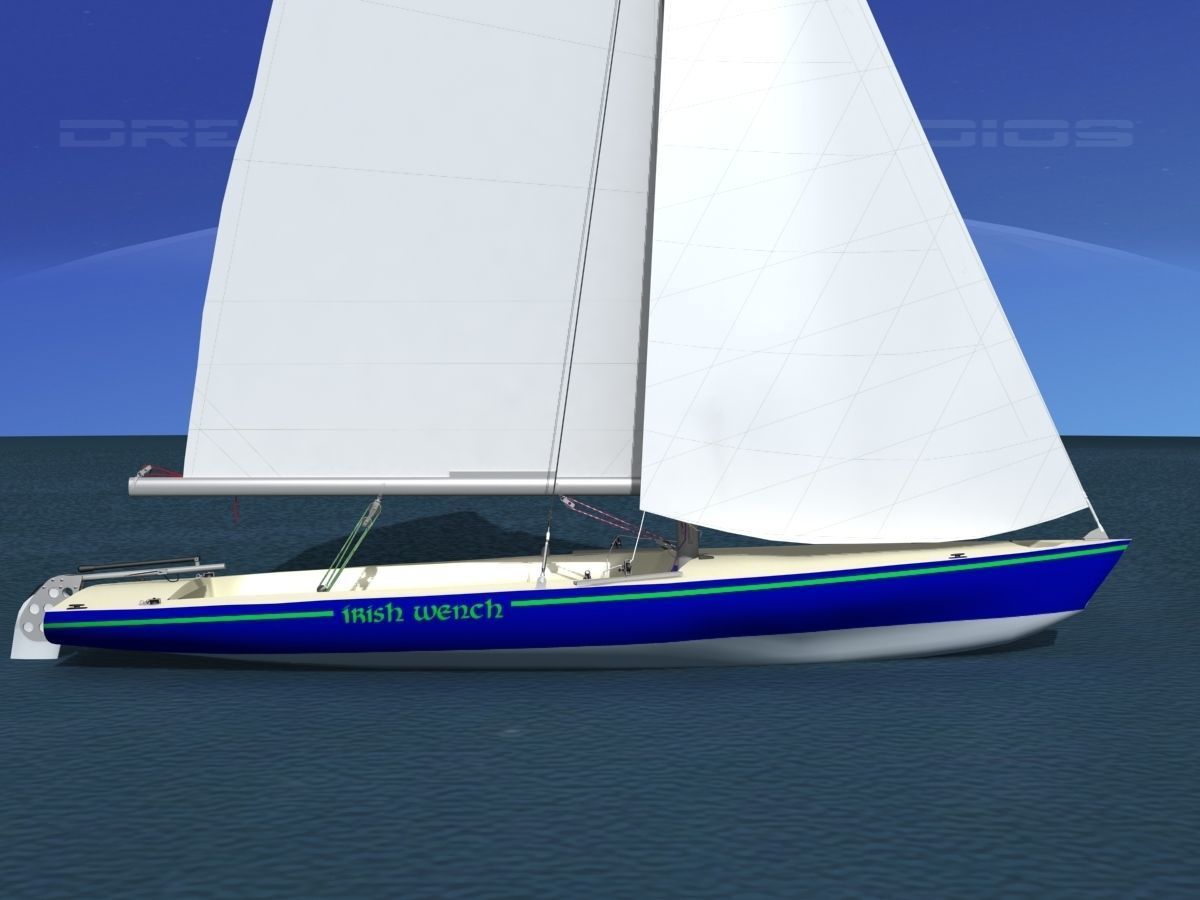 Buccaneer 18 V11 3D model_1