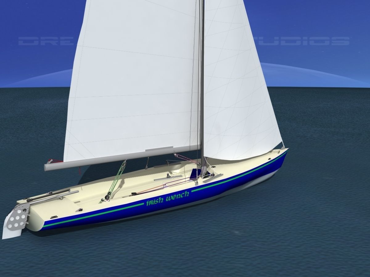 Buccaneer 18 V11 3D model_2