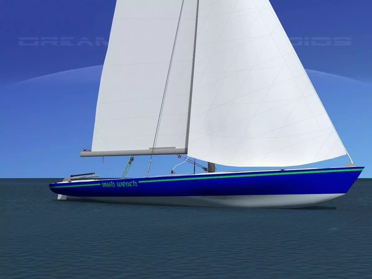 Buccaneer 18 V11 3D model_0