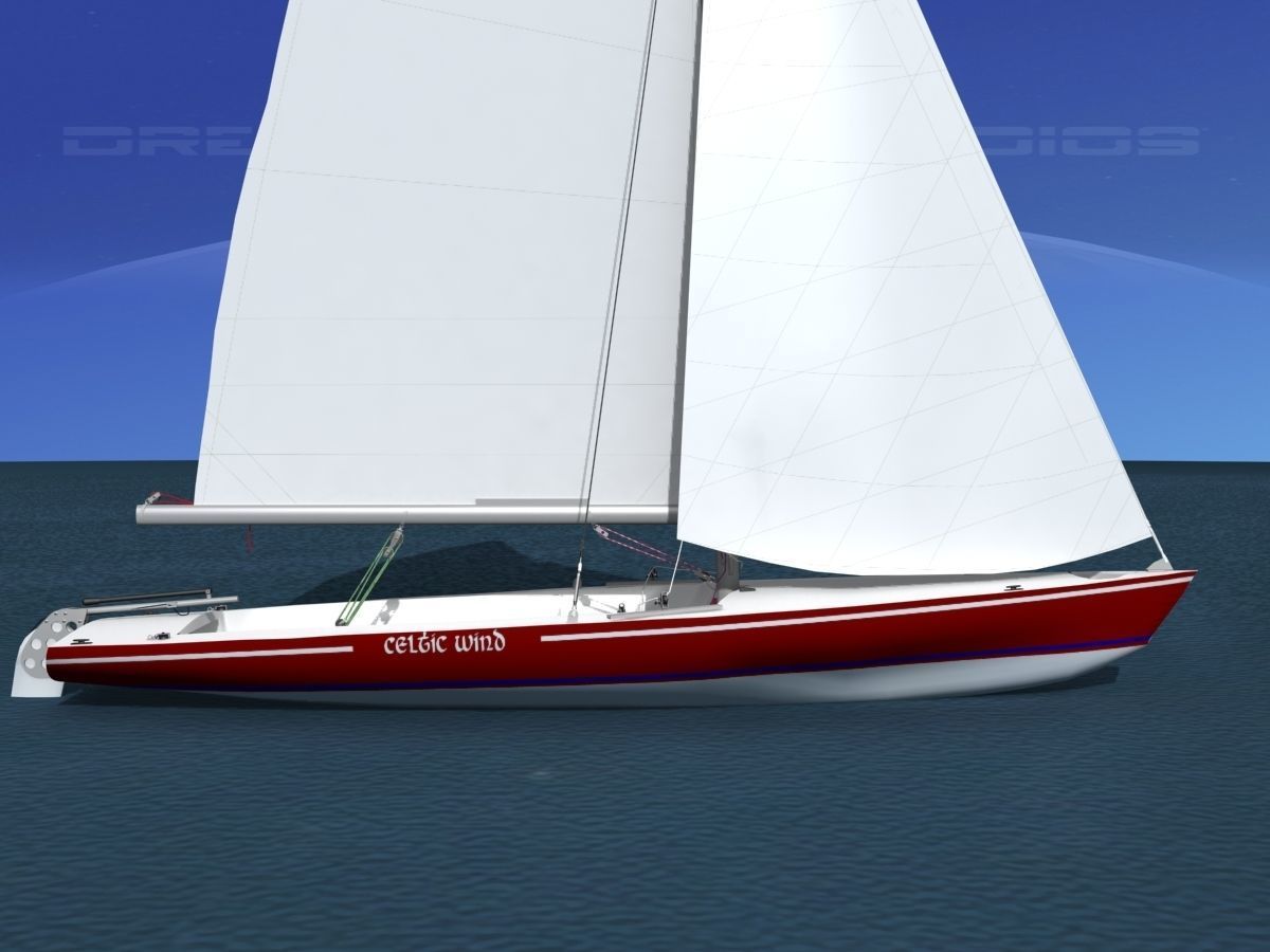 Buccaneer 18 V12 3D model_1