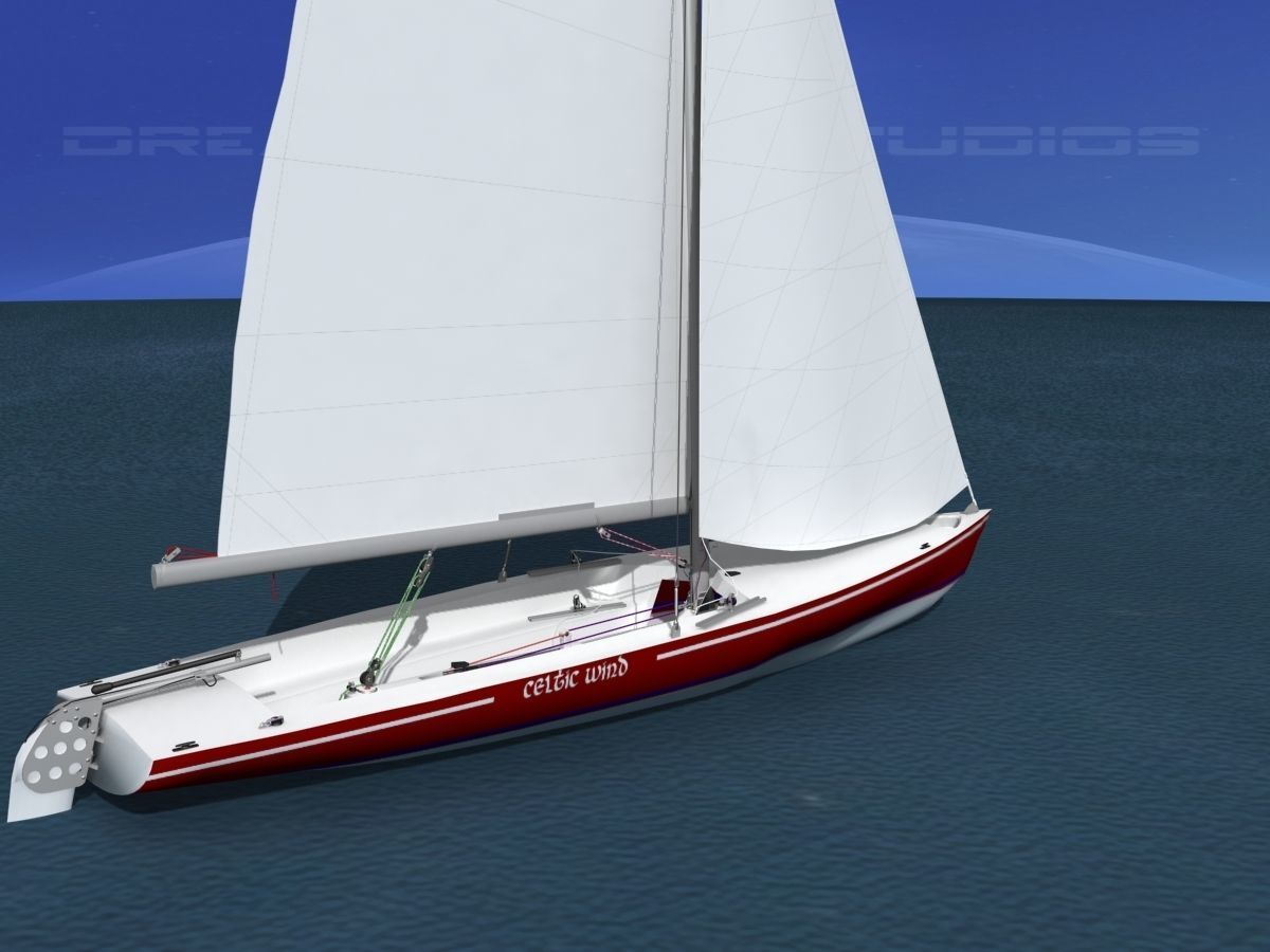 Buccaneer 18 V12 3D model_2