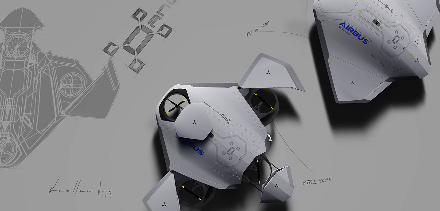 ANDROMEDA AIRBUS DRONE