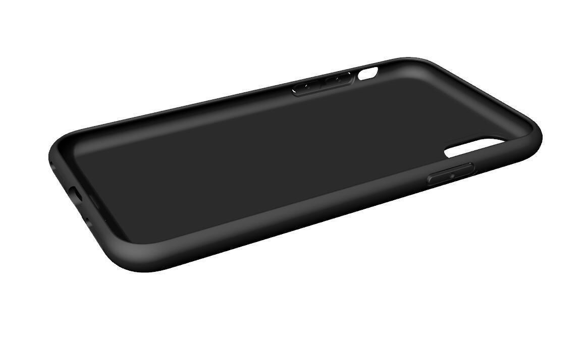 Original customizable design iphone x black case  3D model 3D print model_8