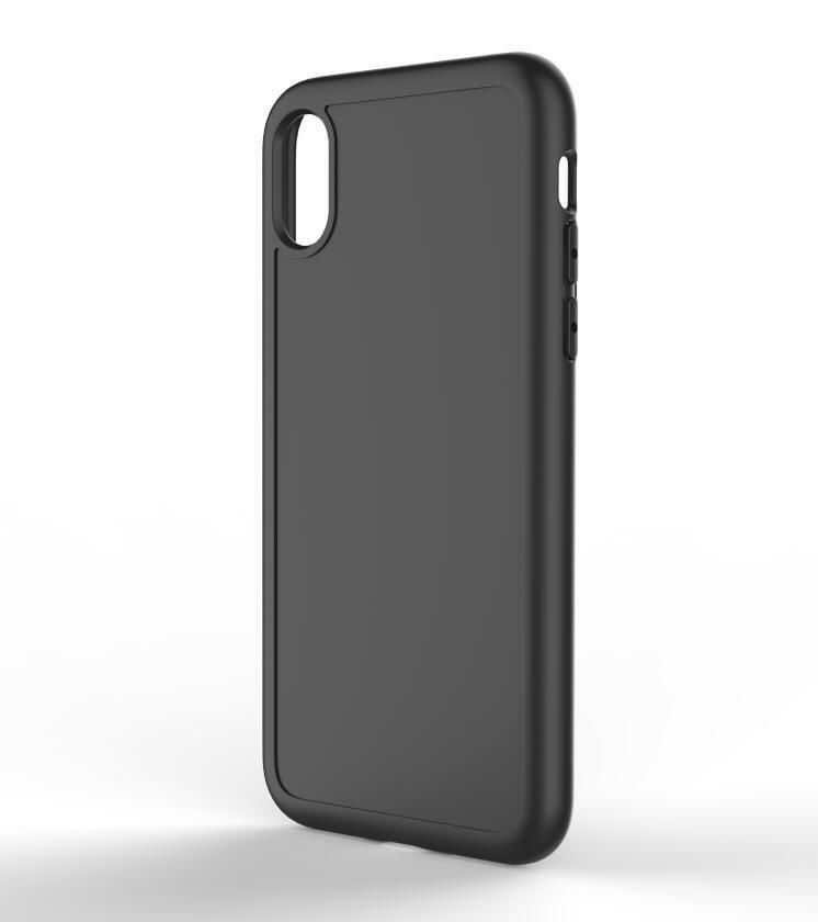 Original customizable design iphone x black case  3D model 3D print model_1