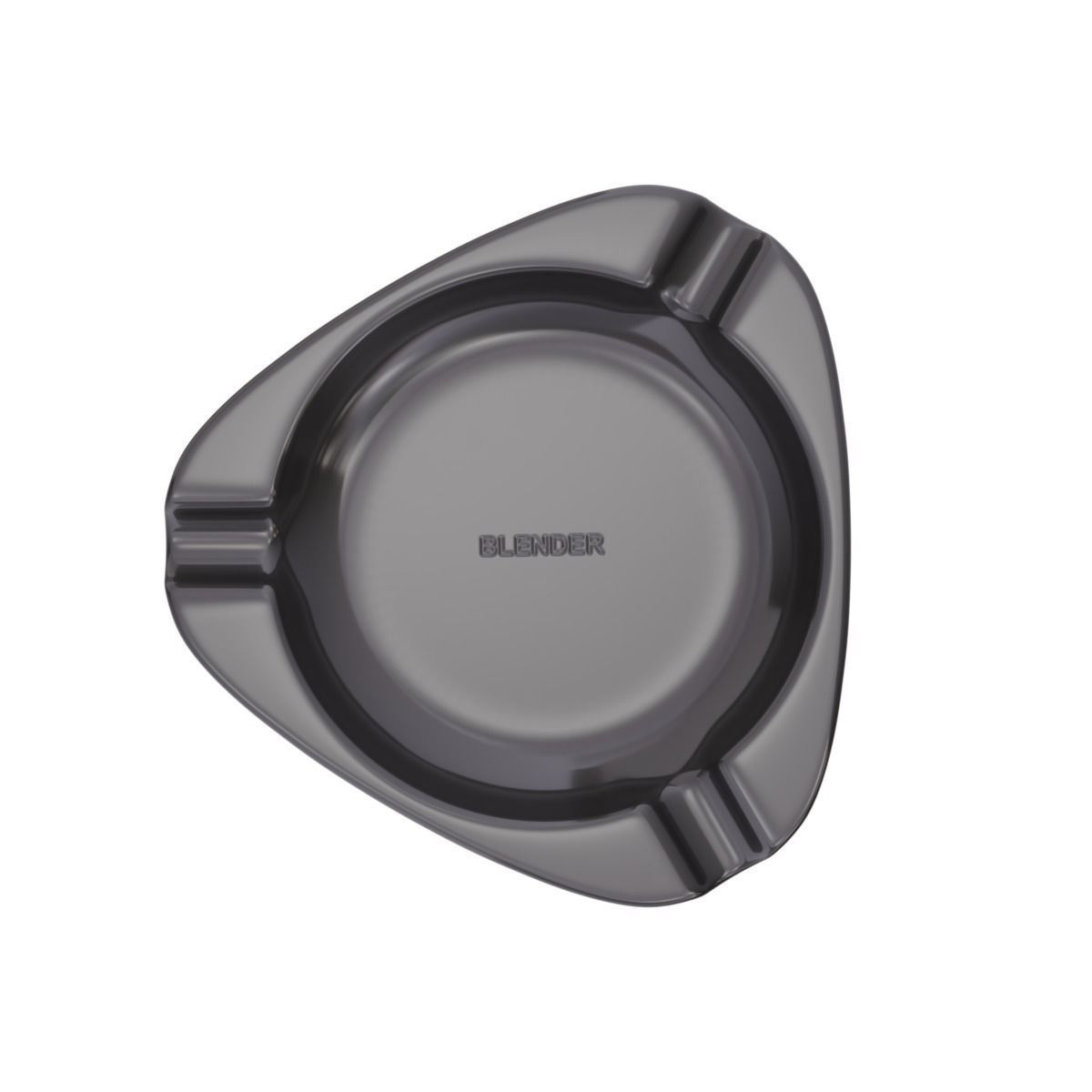 Ashtray Model 10 3D model_4