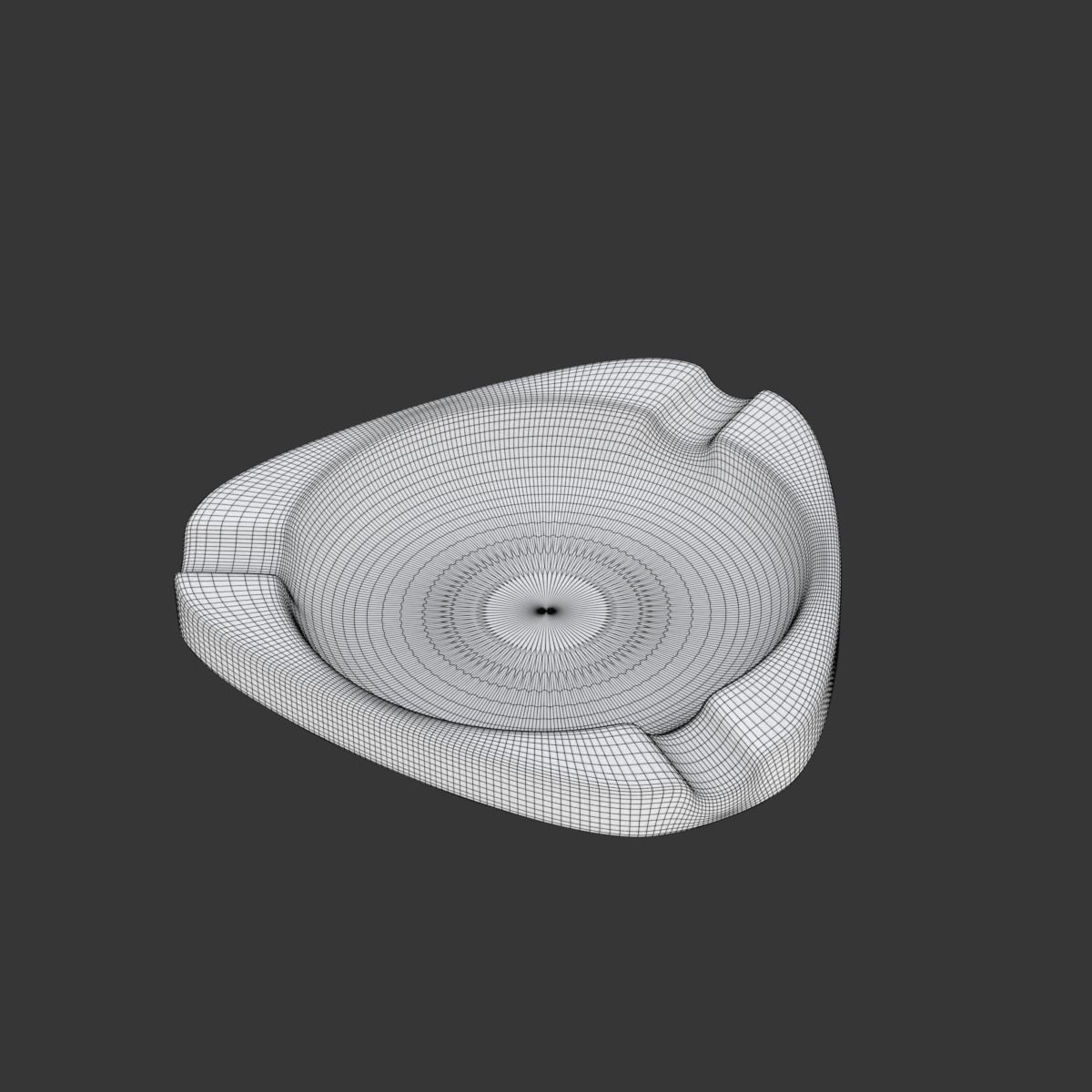 Ashtray Model 10 3D model_14