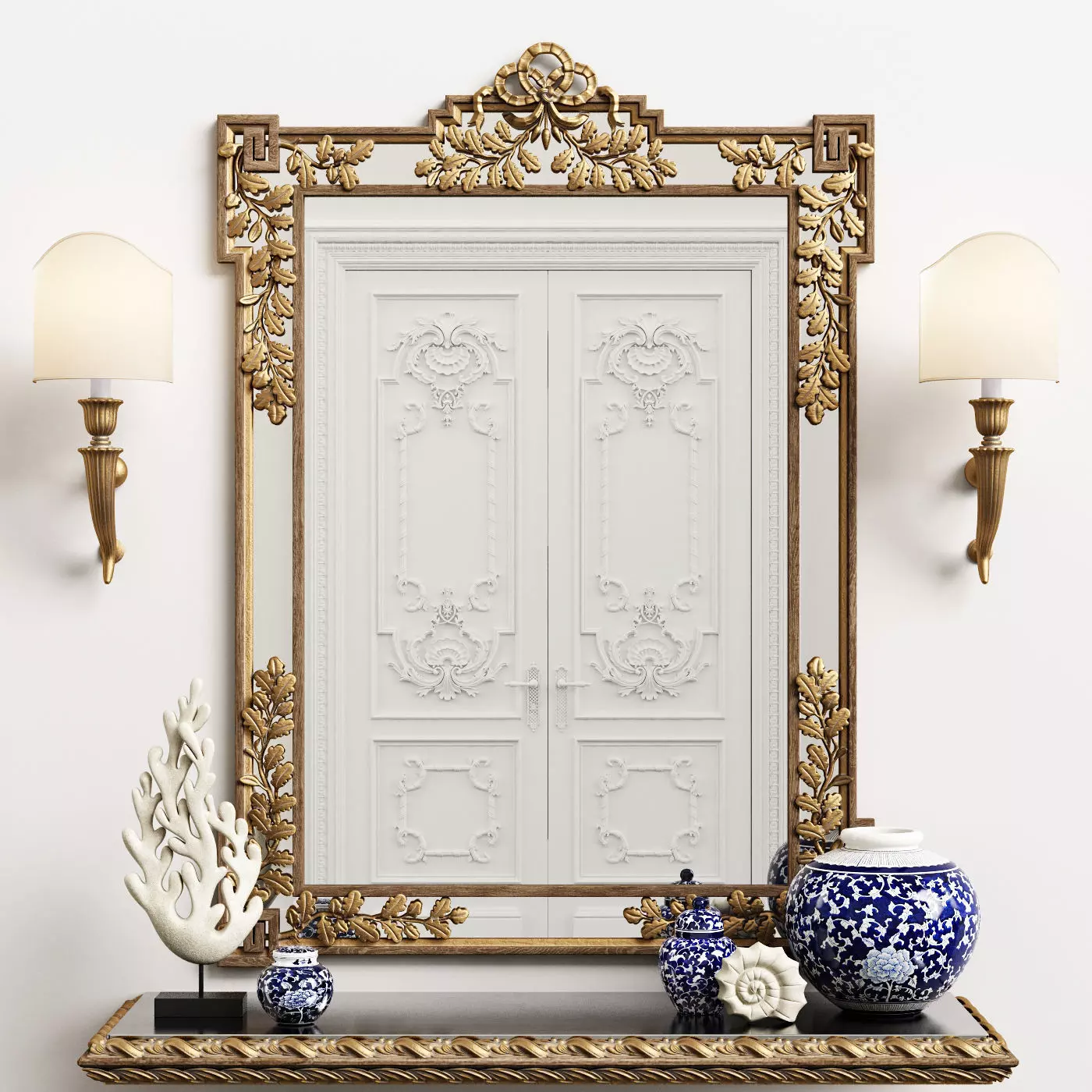 Mirror Chelini art 550 3D model_0