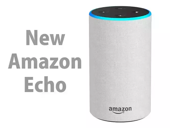 New Amazon Echo 2018 Sandstone Fabric